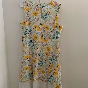 Bright, summer dress, plus size